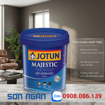 Sơn nội thất cao cấp - Majastic đẹp hoàn hảo bóng