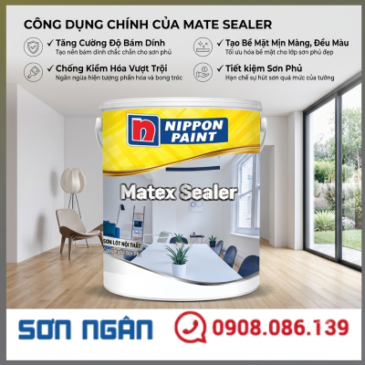Sơn lót nột thất Matex Sealer