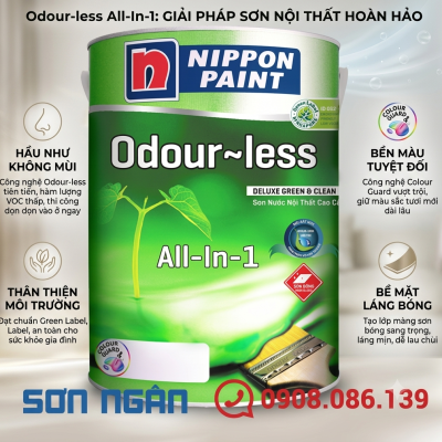 Sơn Nippon Odour-less All-in-1