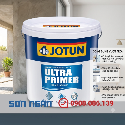 Sơn lót chống kiềm siêu cao cấp nội ngoại thất Ultra Primer