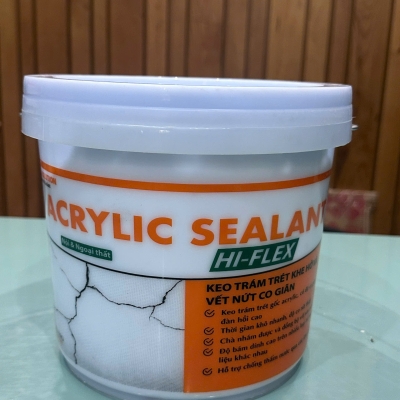 keo trám trét khe hở và vết nứt co giãn Acrylic Sealan