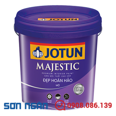 Sơn nội thất cao cấp - Majastic đẹp hoàn hảo mờ