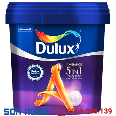 Sơn dulux nội thất cao cấp Ambiance 5in1 Pearl Glow