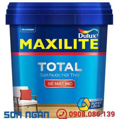 Sơn nước nội thất Maxilite - 30C Bề mặt mờ