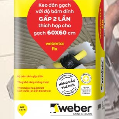 keo dán gạch Weber tai fix