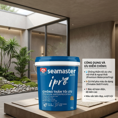 Sơn Ngoại Thất Seamaster IPRO crack Guard