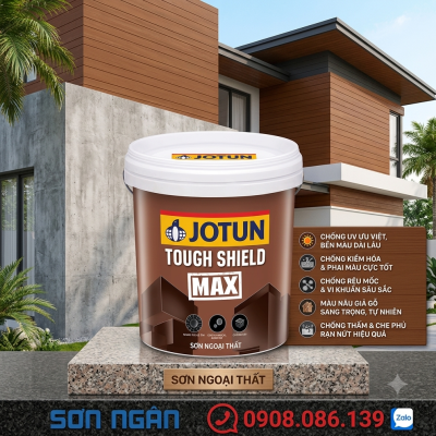 Sơn phủ ngoại thất Tough Shield Max - Trung cao cấp