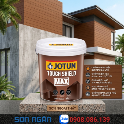 Sơn phủ ngoại thất Tough Shield Max - Trung cao cấp