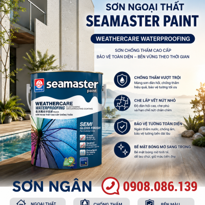 Sơn Ngoại Thất Weathercare Waterproofing