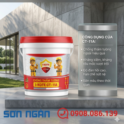 Sơn chống thấm tường- KOTE CT 11A