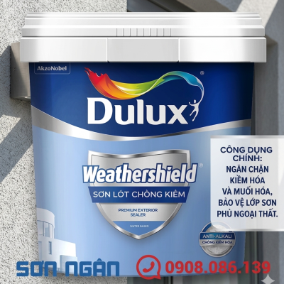 Sơn lót chống kiềm cao cấp ngoại thất weathershield - A936