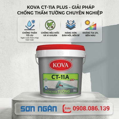 Kova chống thấm tường