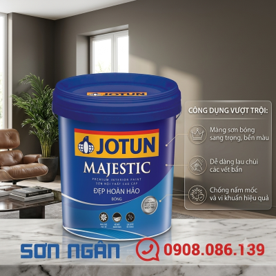 Sơn nội thất cao cấp - Majastic đẹp hoàn hảo bóng