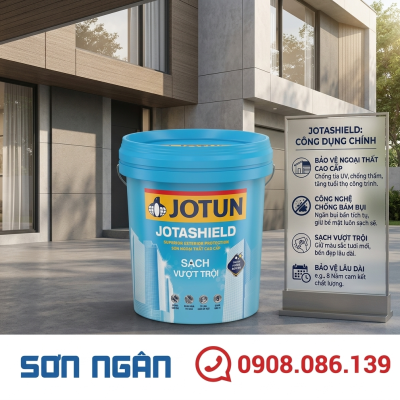 Sơn ngoại thất Jotashield sạch vượt trội