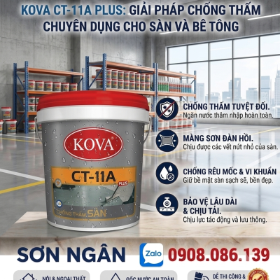 Kova chống thấm sàn