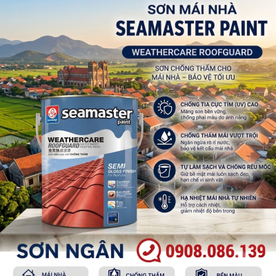 Sơn ngoại thất Seamaster Weathercare Roofguard