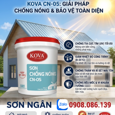 Sơn chóng nóng Kova