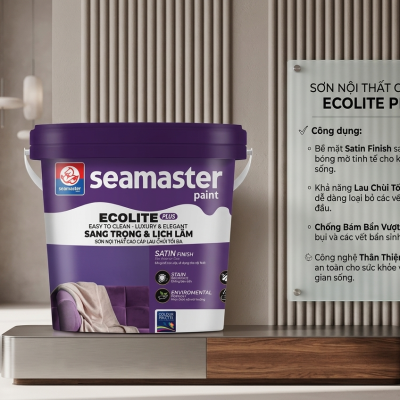 Sơn Nội Thất Seamaster Ecolite Easy to Clean