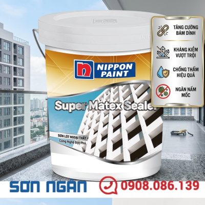 Sơn lót ngoại thất Super Matex Sealer 