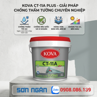 Kova chống thấm tường
