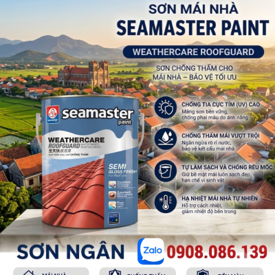 Sơn ngoại thất Seamaster Weathercare Roofguard